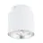 Emibig Plafonnier Nano Acier Blanc | Convient pour 1x GU10 (AR111) - Max 12W